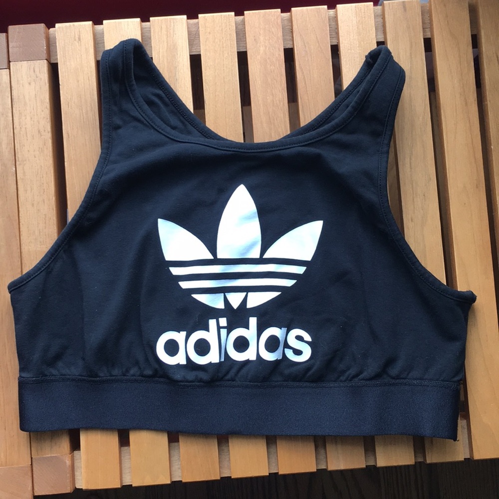 Women’s athletic Adidas crop top